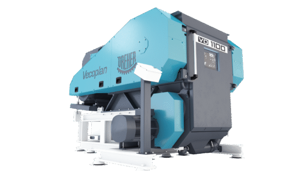 Combined shredder granulator (VDZ)